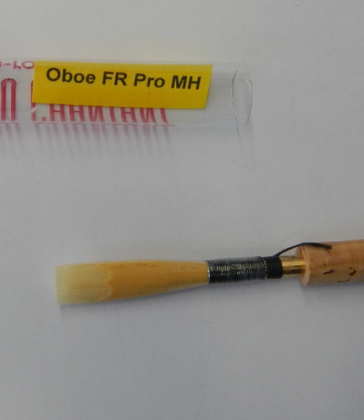 RC Oboenrohr / handgearbeitet<br>Solistenrohr-franz. - schwer - RC14(47mm