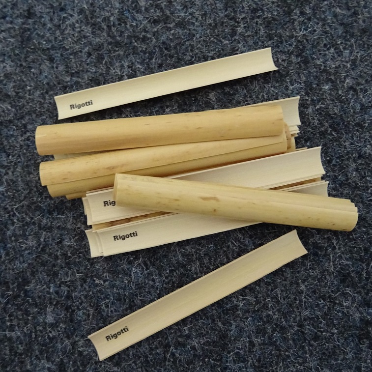 Rigotti ausgehobeltes Holz Engl. Horn<br>Ø 12,50-13,00 mm - 68-70/100 mm