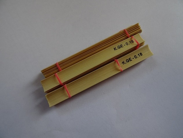 KGe ausgehobeltes Holz Oboe<br> 10,5 mm - 57-58/100 mm 0,18 mm