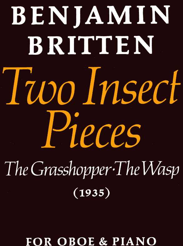 B. Britten: Two Insect Pieces<br>fr Oboe + Klavier