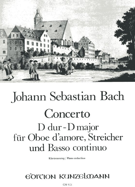 J.S. Bach: Konzert D-Dur BWV 1053<br>Oboe d&acute;amore + Streicher - KA