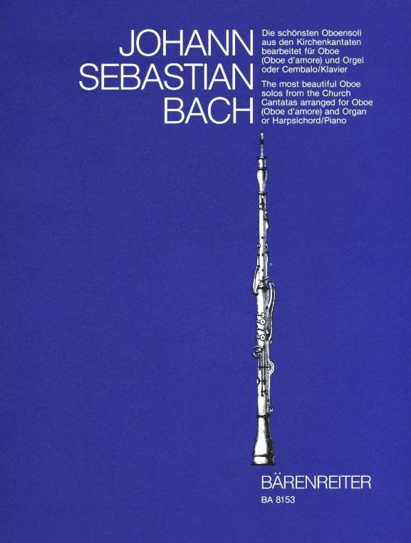 J.S. Bach: &acute;Die schnsten Oboensoli<br>aus Kantaten&acute; / Oboe + Klavier