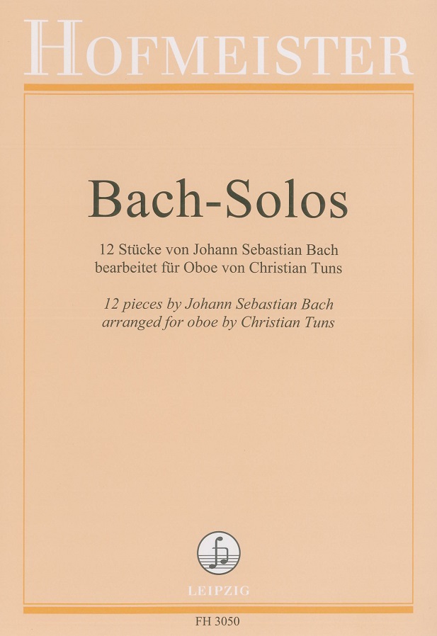 J.S. Bach: 12 Stcke fr Oboe<br>barb. Christian Tuns