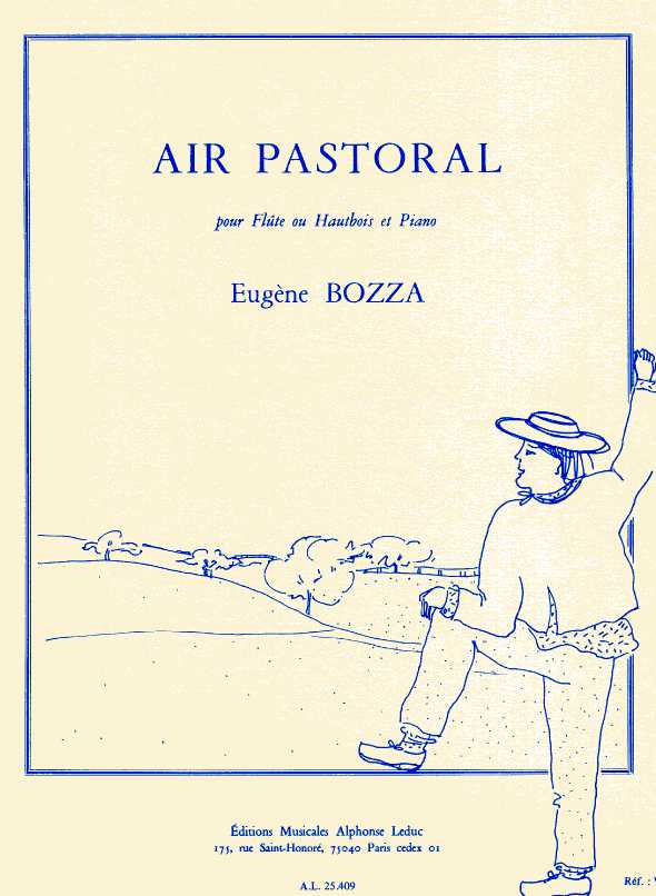 E. Bozza: Air Pastorale<br>fr Oboe + Klavier