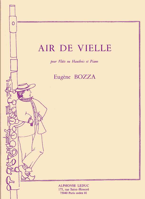 E. Bozza: Air de Vielle<br>fr Oboe (oder Flte) + Klavier