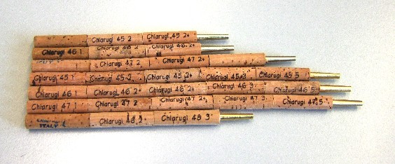 Chiarugi Hlse fr Oboe 45 mm typ 5<br>(Glotin-type) - Messing