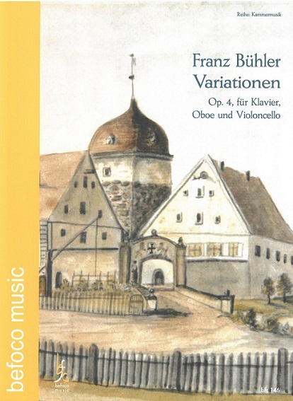 F. Bhler(1760-1825): Variationen op. 4<br>fr Oboe, V.cello + Klavier