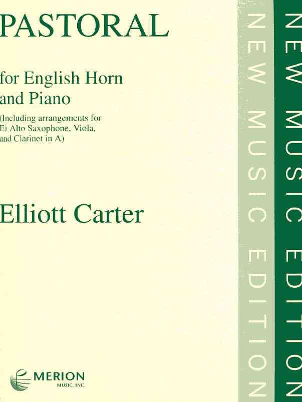 E. Carter: Pastoral fr<br>Engl. Horn + Klavier
