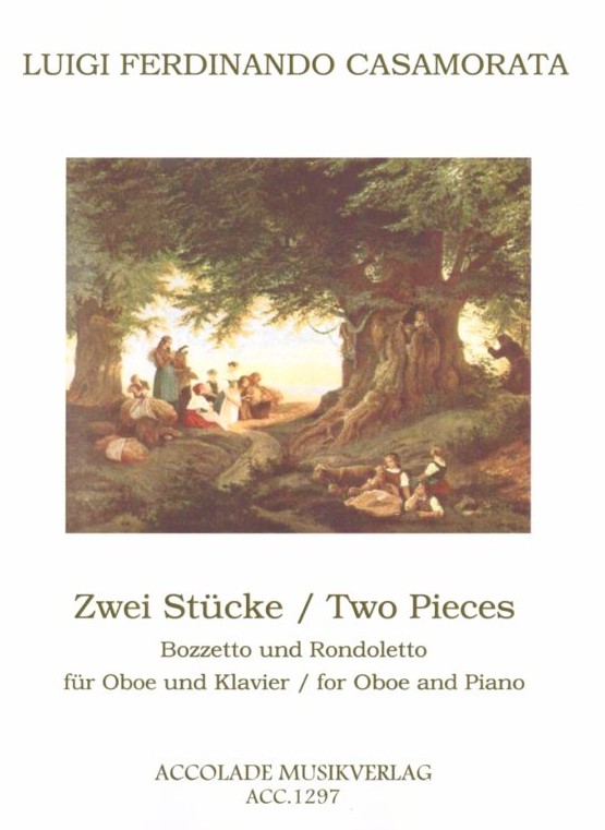 L.F. Casamorata(1807-81): 2 Stcke<br>Bozzetto+Rondoletto fr Oboe + Klavier