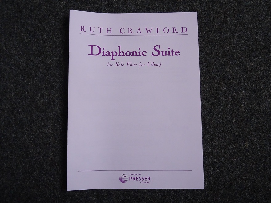 R. Crawford-Seeger: Diaphonic<br>Suite - fr Oboe solo