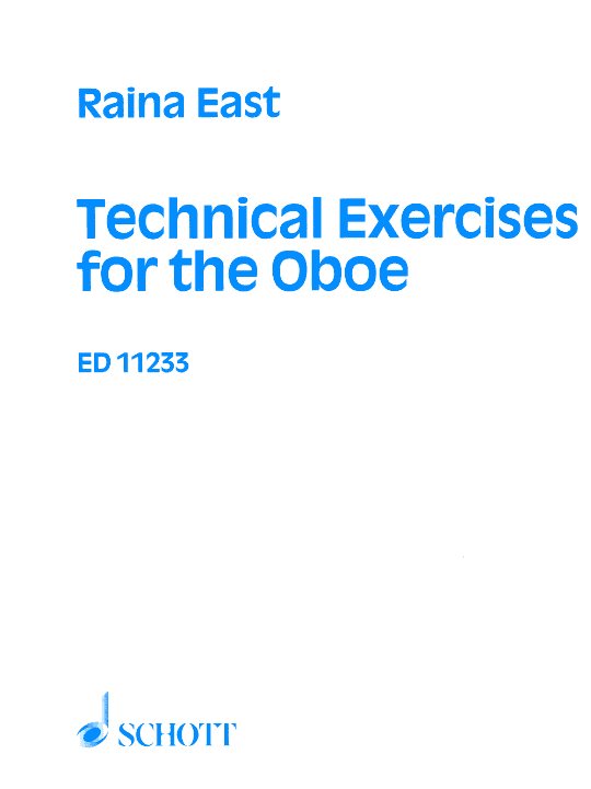 R. East: Technical Exercises<br>for the Oboe