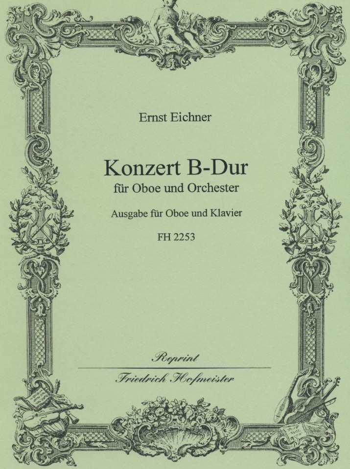 E. Eichner: Konzert B-Dur fr Oboe<br>+ Orchester - KA