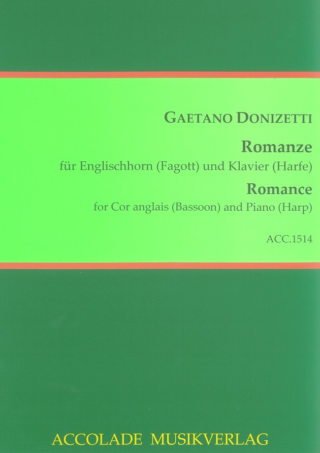 G. Donizetti: Romanze Una furtiva<br>lagrima /fr Engl. Horn (Fagott)+Klavier