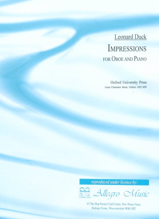 L. Duck: Impressions<br>fr Oboe + Klavier