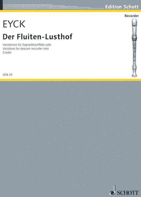 J. van Eyck(1590-1657):<br>Der Fluiten-Lusthof - Flte(Oboe) Solo