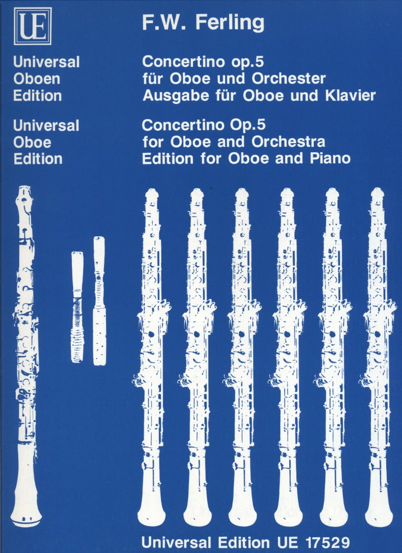 F.W. Ferling: Concertino op. 5 fr Oboe<br>+ Orchetser - KA