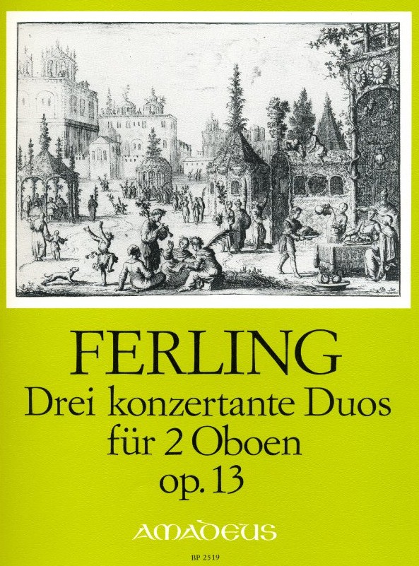 F.W. Ferling: 3 konzertante Duos op. 13<br>fr 2 Oboen