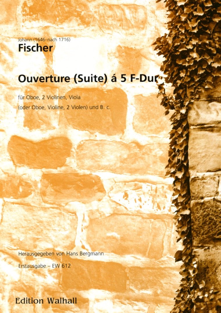 J. Fischer(1646-1716): Suite F-Dur fr<br>Oboe, 2 Violinen, Viola + BC