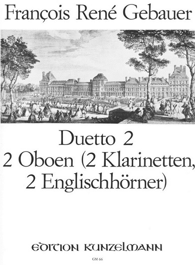 F. Gebauer:Duetto No. 2<br>fr 2 Oboen