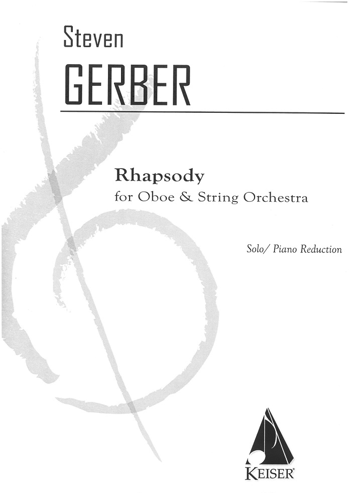 S. Gerber(1948-2015): Rhapsody<br>fr Oboe + Streicorch. / KA
