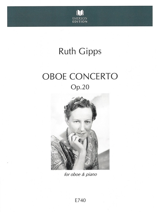 R. Gipps(1921-99): Oboe concert op. 20<br>- Klavierauszug