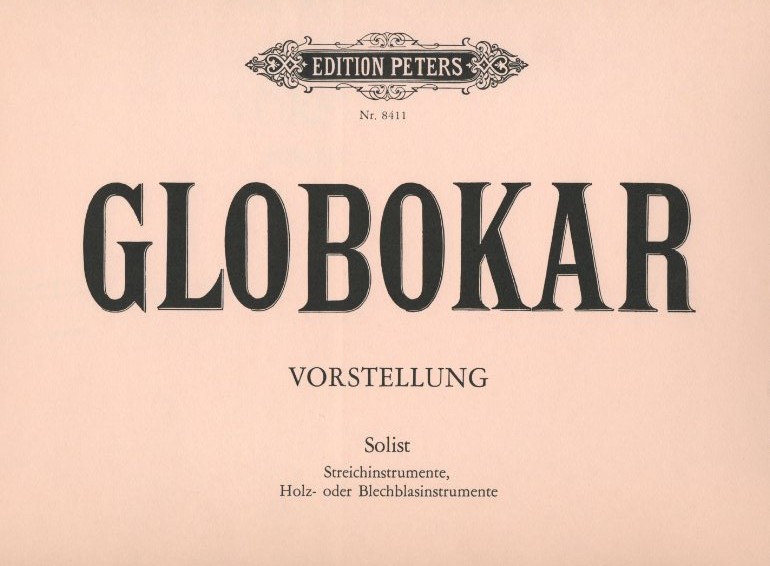 Globokar: &acute;Vorstellung&acute; fr Oboe solo<br>(oder anderes Holzblasinstrument)