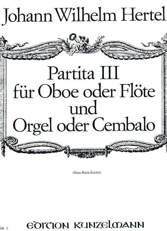 J.W. Hertel: Partita III<br>fr Oboe + Orgel