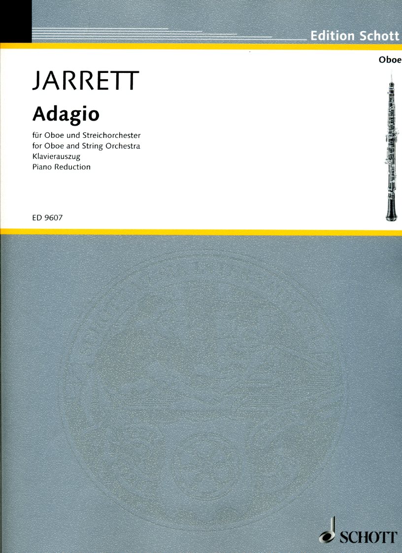 K. Jarrett: Adagio fr Oboe + Streich-<br>orchester - Solostimme + KA