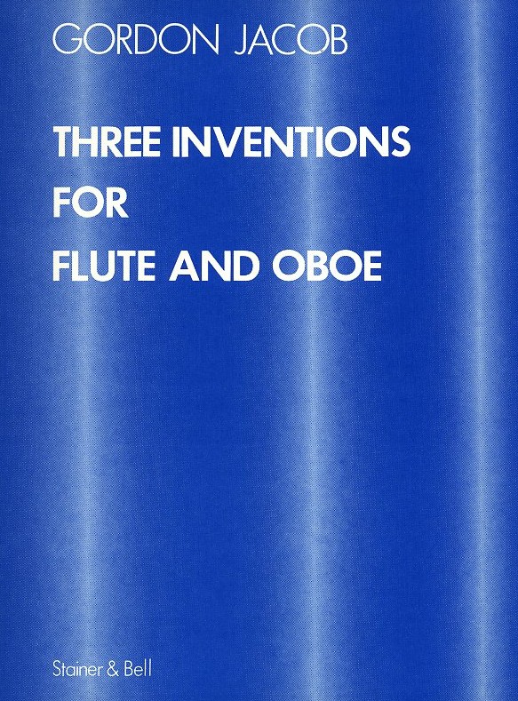 G. Jacob: 3 Inventionen fr<br>Oboe + Flte