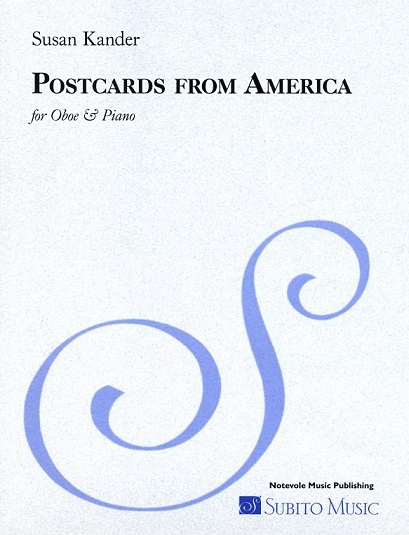 S. Kander: Postcard from America<br>fr Oboe + Klavier