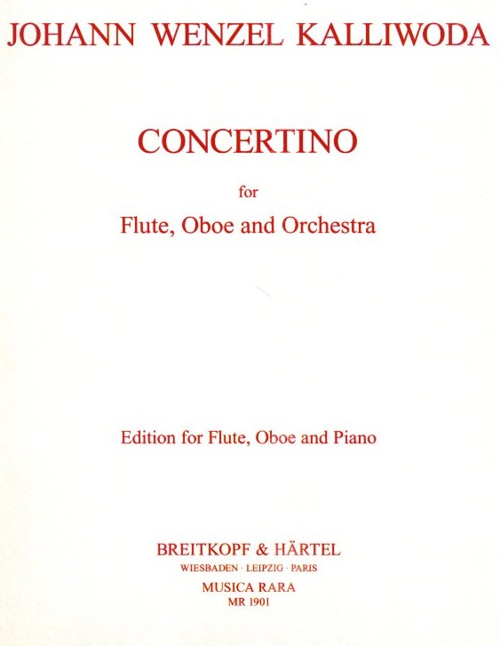 Kalliwoda: Concertino fr Flte, Oboe<br>+ Orchester - KA