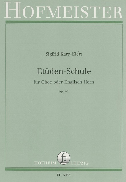S. Karg-Elert: Etuden op. 41<br>Oboe oder Engl. Horn