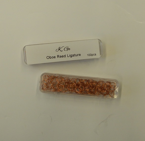 Drahtsen - Kupfer - 100 Stck<br>Oboe Reed Ligature - KGe