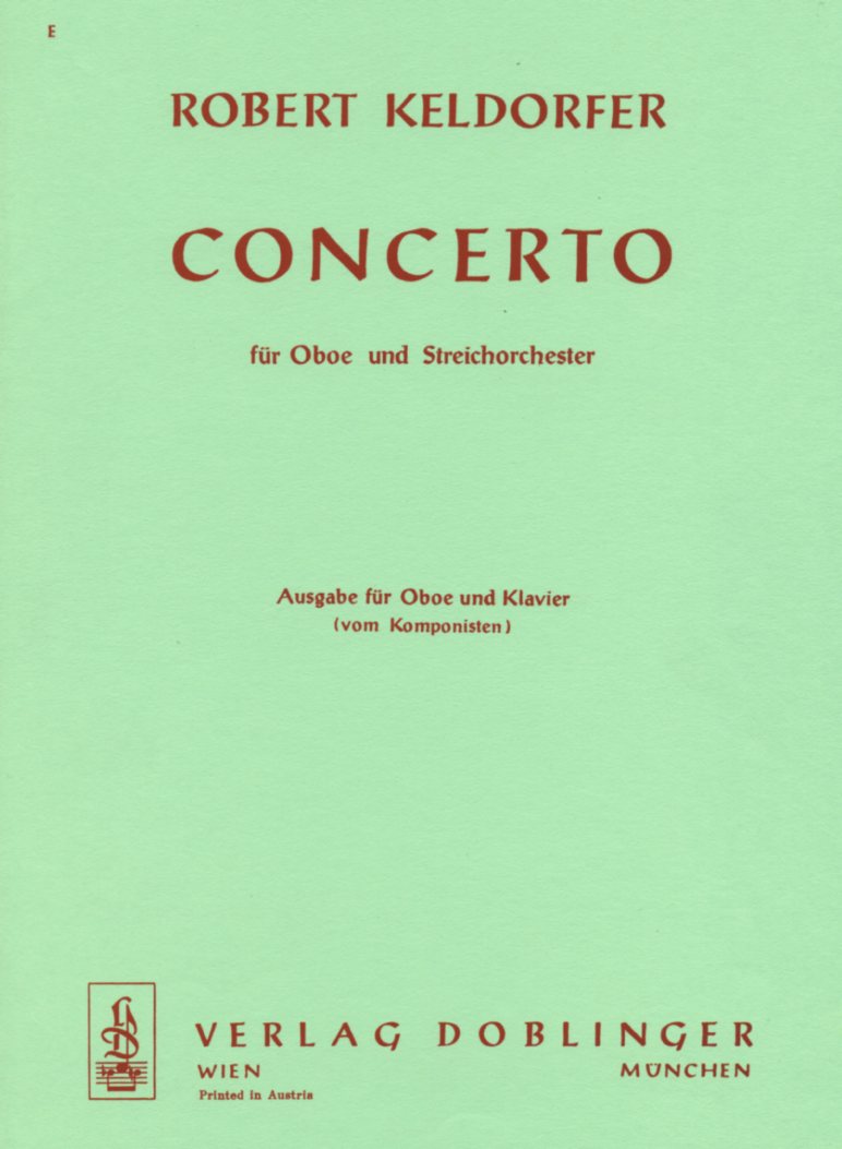R. Keldorfer(1901-80): Concerto fr Oboe<br>+ Streichorchester - KA