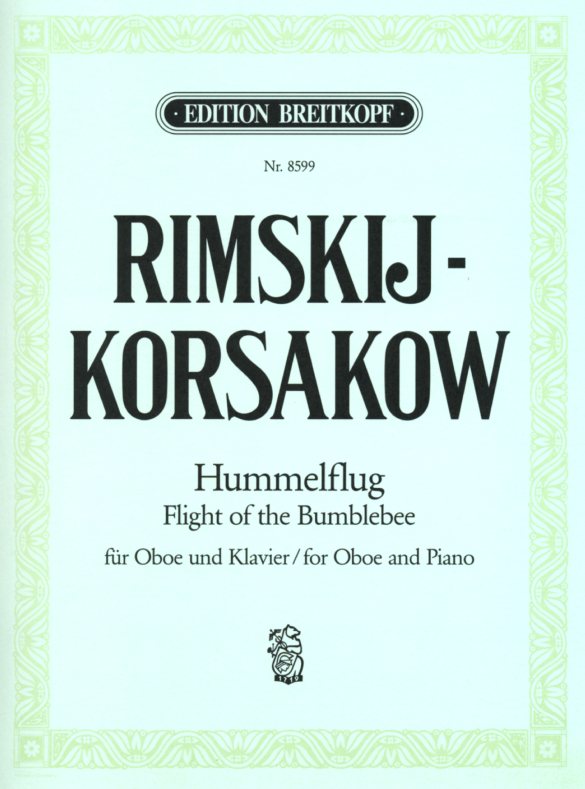 N. Rimsky Korsakow: &acute;Hummelflug&acute;<br>fr Oboe + Klavier