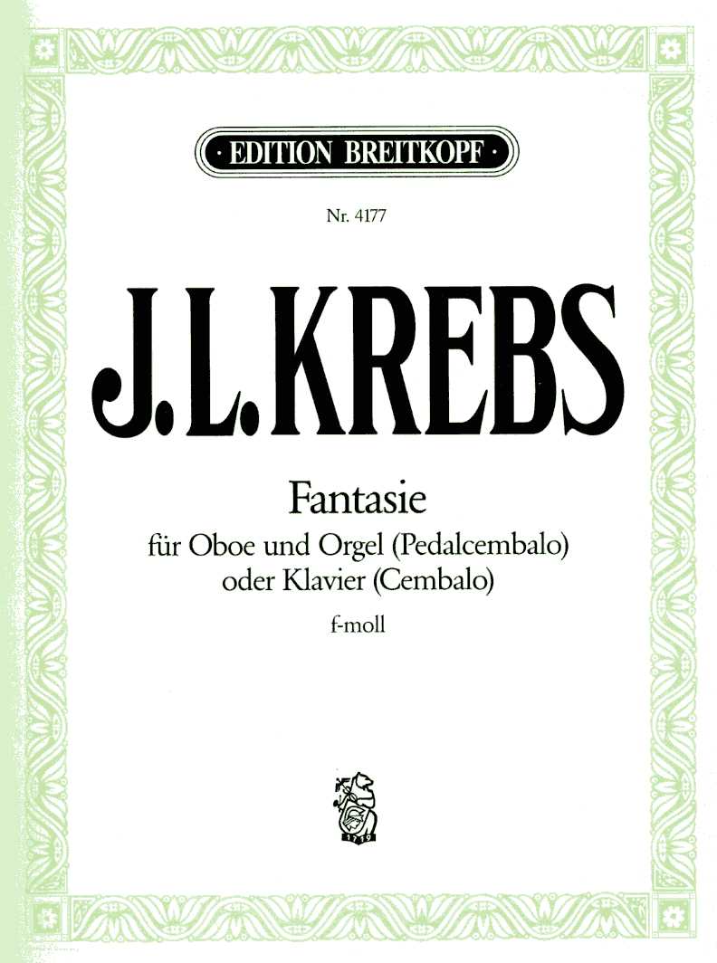 J.L. Krebs: Fantasia f-moll fr Oboe +<br>Orgel