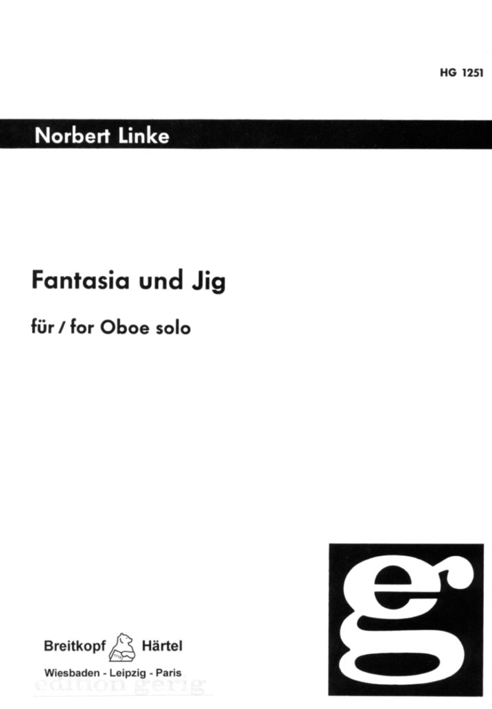 N. Linke: Fantasia und Jig<br>fr Oboe Solo