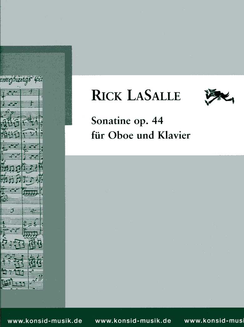 R. LaSalle(*1951): Sonatine op. 44<br>fr Oboe + Klavier