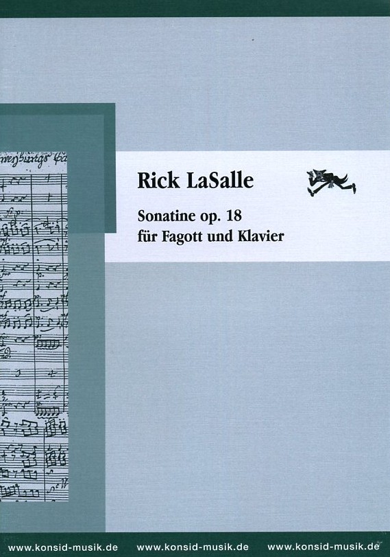 R. LaSalle(*1951): Sonatine op. 18<br>fr Fagott + Klavier