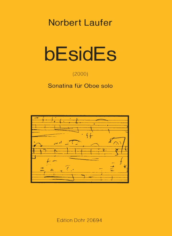 N. Laufer(*1960): bEsidES<br>Sonatine fr Oboe solo