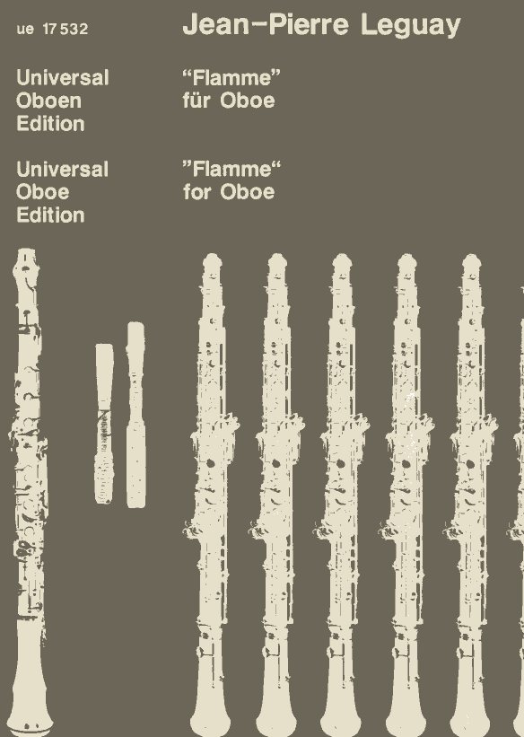 J.P. Leguay (1939*): &acute;Flamme&acute;<br>fr Oboe Solo