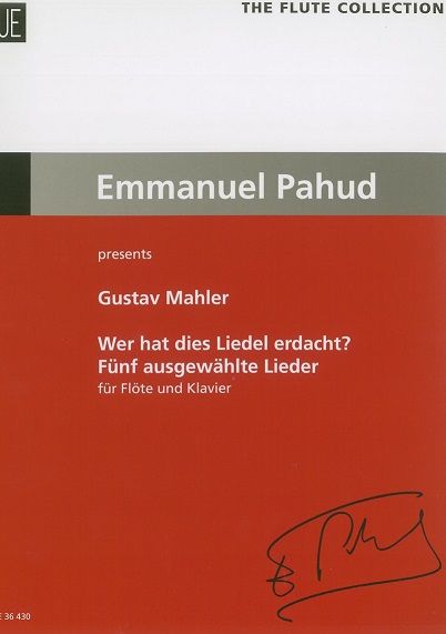 G. Mahler: Fnf ausgewhlte Lieder<br>fr Flte (Oboe) + Klavier