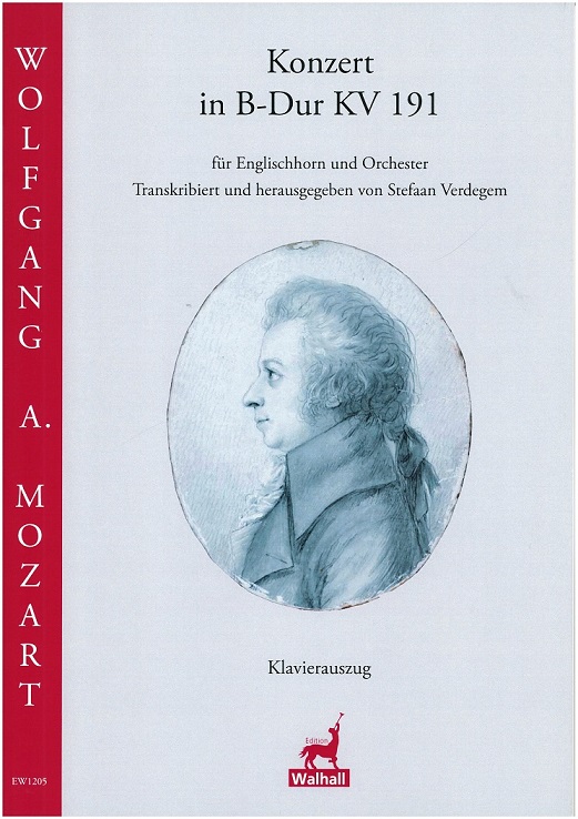 W.A. Mozart: Konzert B-Dur Engl. Horn +<br>Orchester KV 191 - KA / nach Fagott Konz