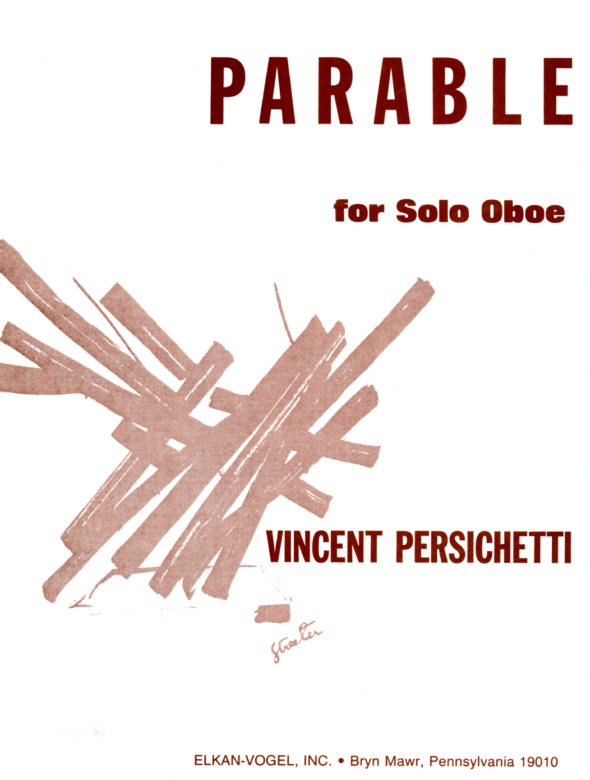 Persichetti: Parabel III op. 109<br>fr Oboe solo