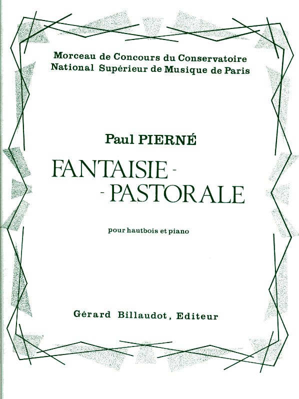 P. Pierne: &acute;Fantasie Pastorale&acute; fr<br>Oboe + Klavier