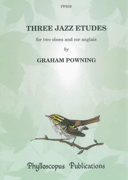 G. Powning: 3 Jazz Etudes<br>fr 2 Oboen + Engl. Horn