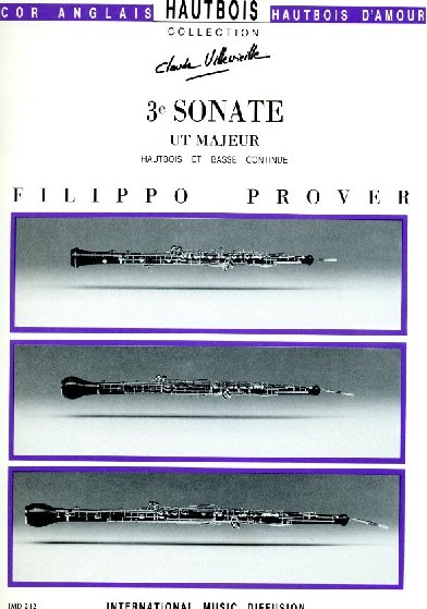 F. Prover(1724-74): Sonate n 3<br>fr Oboe + BC