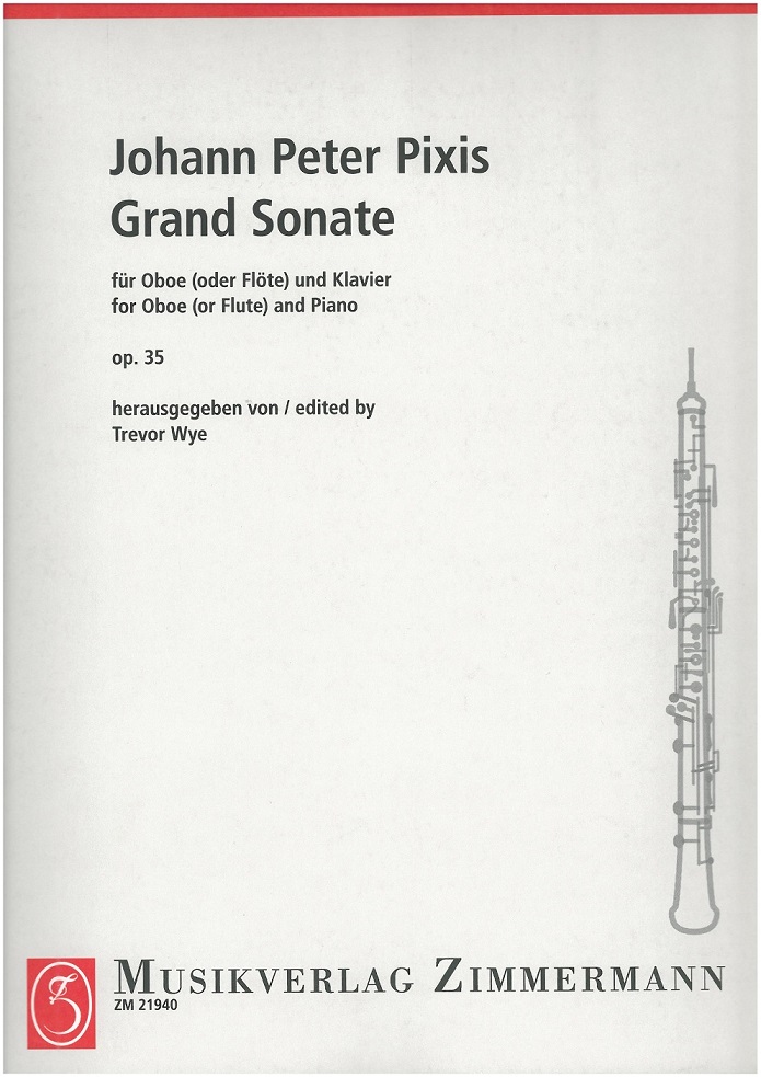 J.P. Pixis: Grand Sonate op. 35<br>Oboe + Klavier