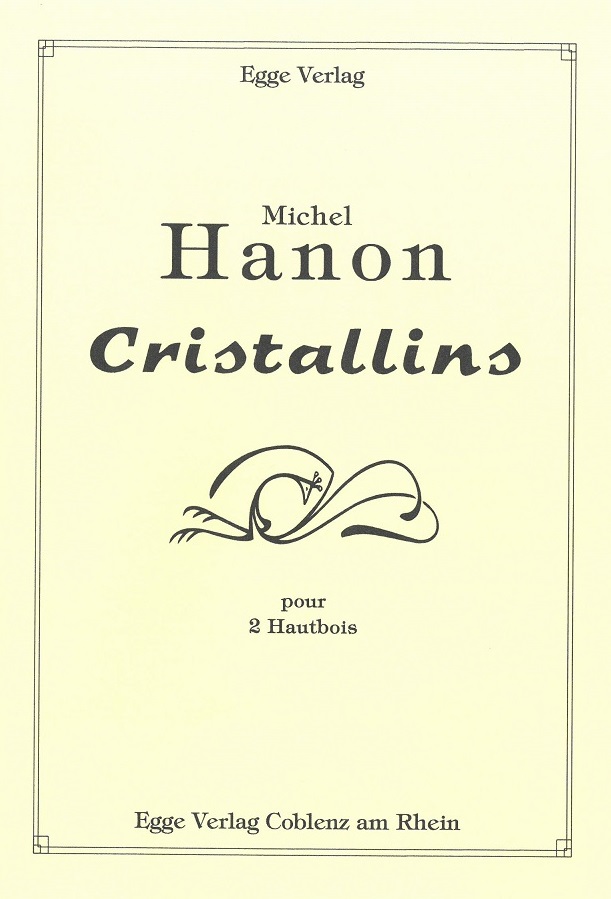 M. Hanon: Cristallins - fr 2 Oboen<br>