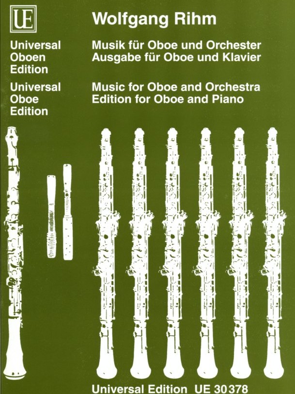 W. Rihm: Musik fr Oboe und Orch.<br>- KA - (1993/Rev.1999)